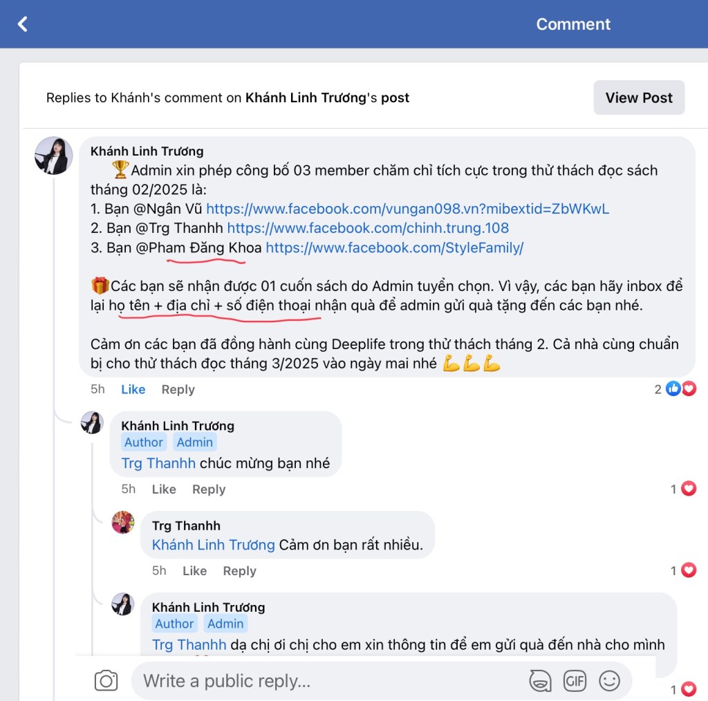 📚 THỬ THÁCH ĐỌC SÁCH MỖI NGÀY – HÀNH TRÌNH DUY TRÌ THÓI QUEN TỐT&nbsp;📖✨