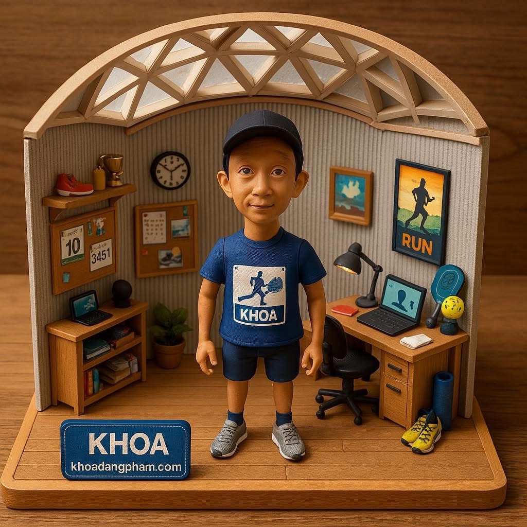 Meet anh Khoa – “chạy là đam mê, Pickleball là chân ái!”&nbsp;🏃‍♂️🏓