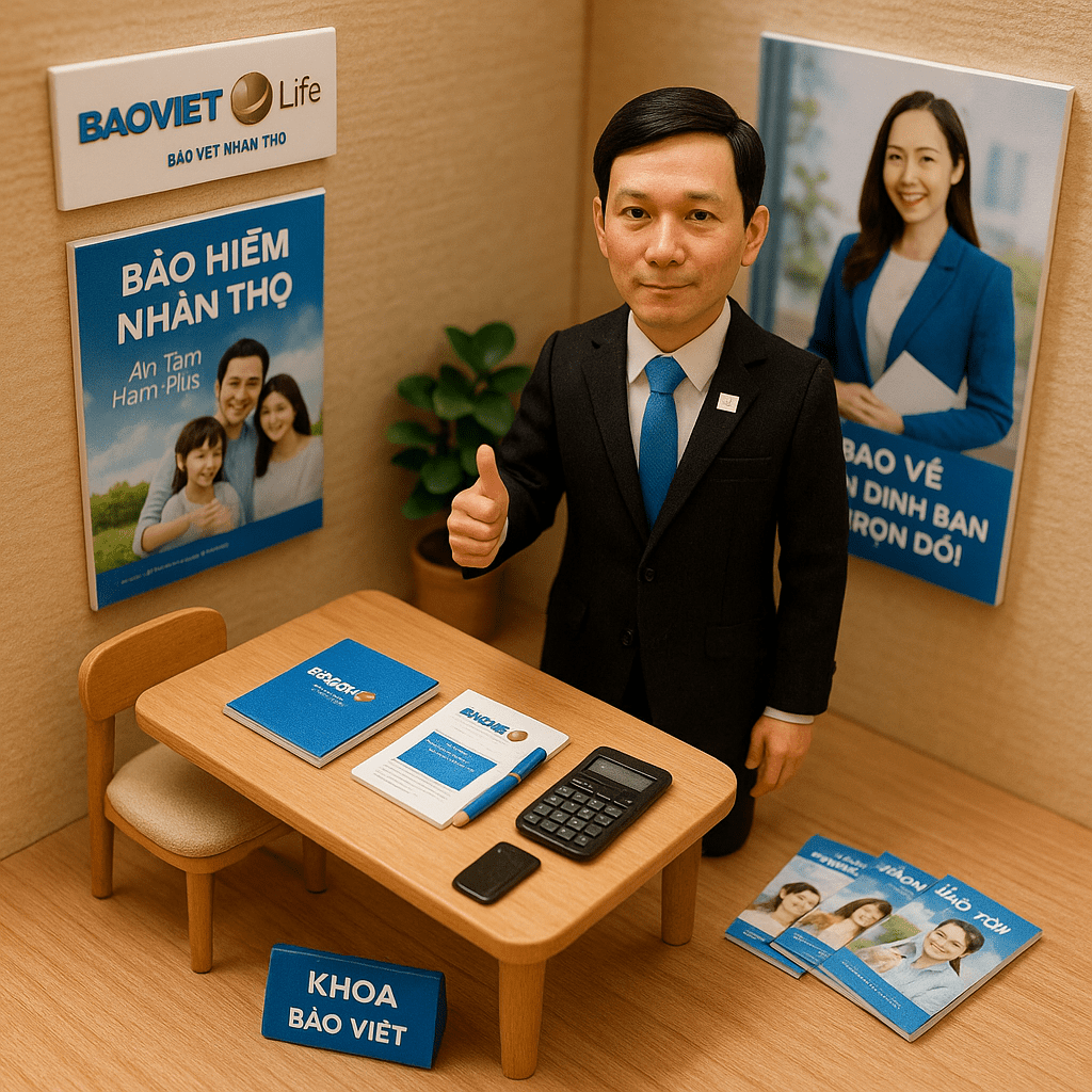 Khoa – Người bán bảo hiểm không sợ rủi ro… trừ khi té cầu thang khi đang livestream bằng iPad!