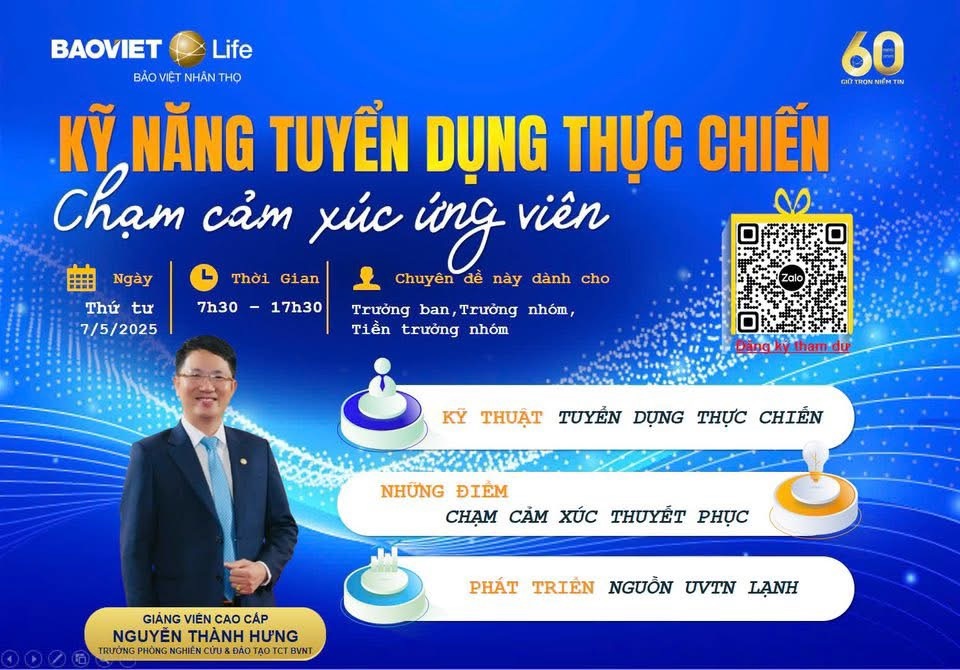 KỸ NĂNG TUYỂN DỤNG THỰC CHIẾN – Chạm cảm xúc 🖤 ứng&nbsp;viên