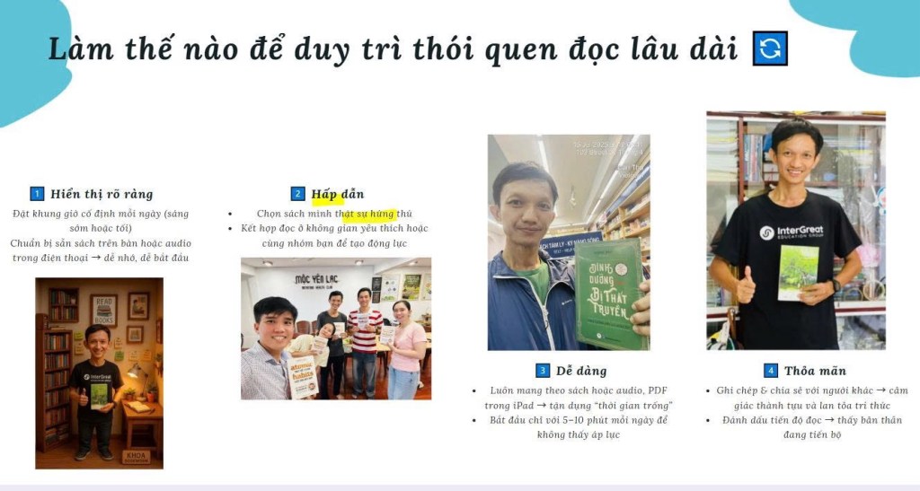 📚 Làm thế nào để duy trì thói quen đọc sách lâu dài?&nbsp;📚