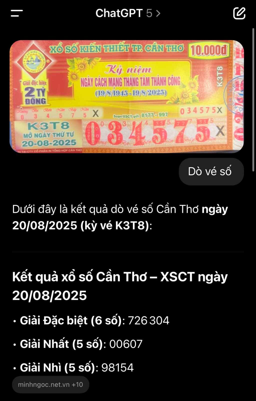 🎉 CÁCH DÒ VÉ SỐ BẰNG CHATGPT 5 – PHIÊN BẢN MỚI NHẤT&nbsp;🎉