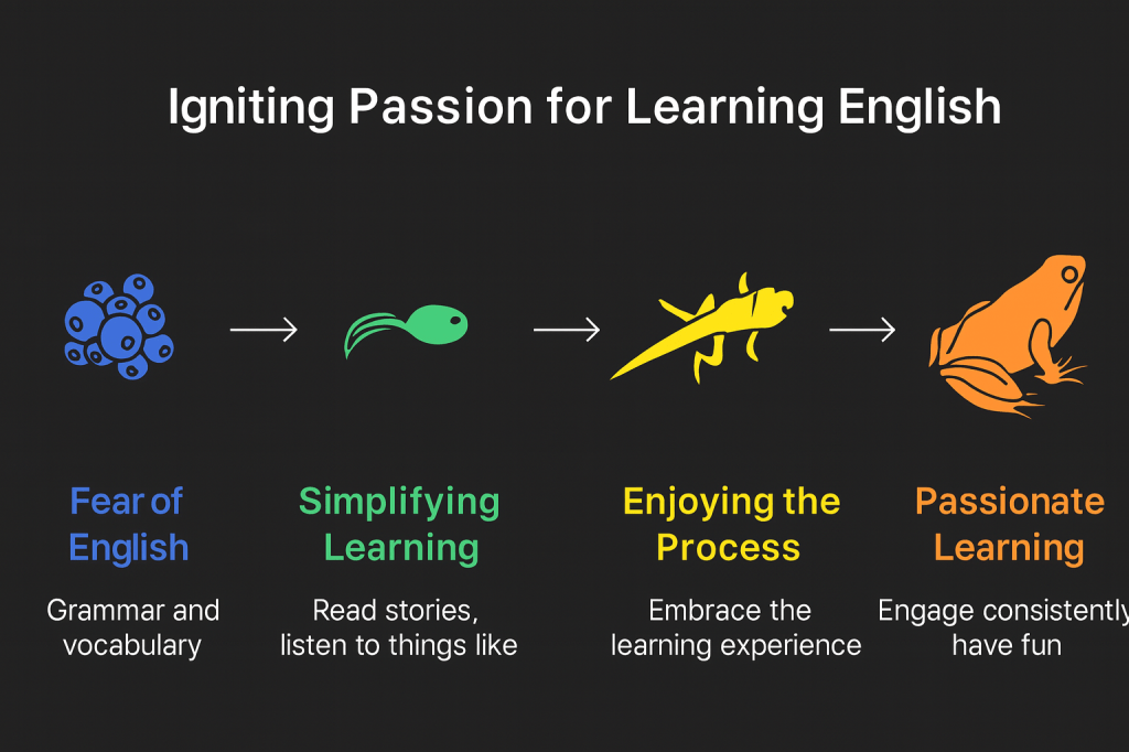 🌱 Học tiếng Anh 🇬🇧 cũng như một hành trình tiến&nbsp;hoá